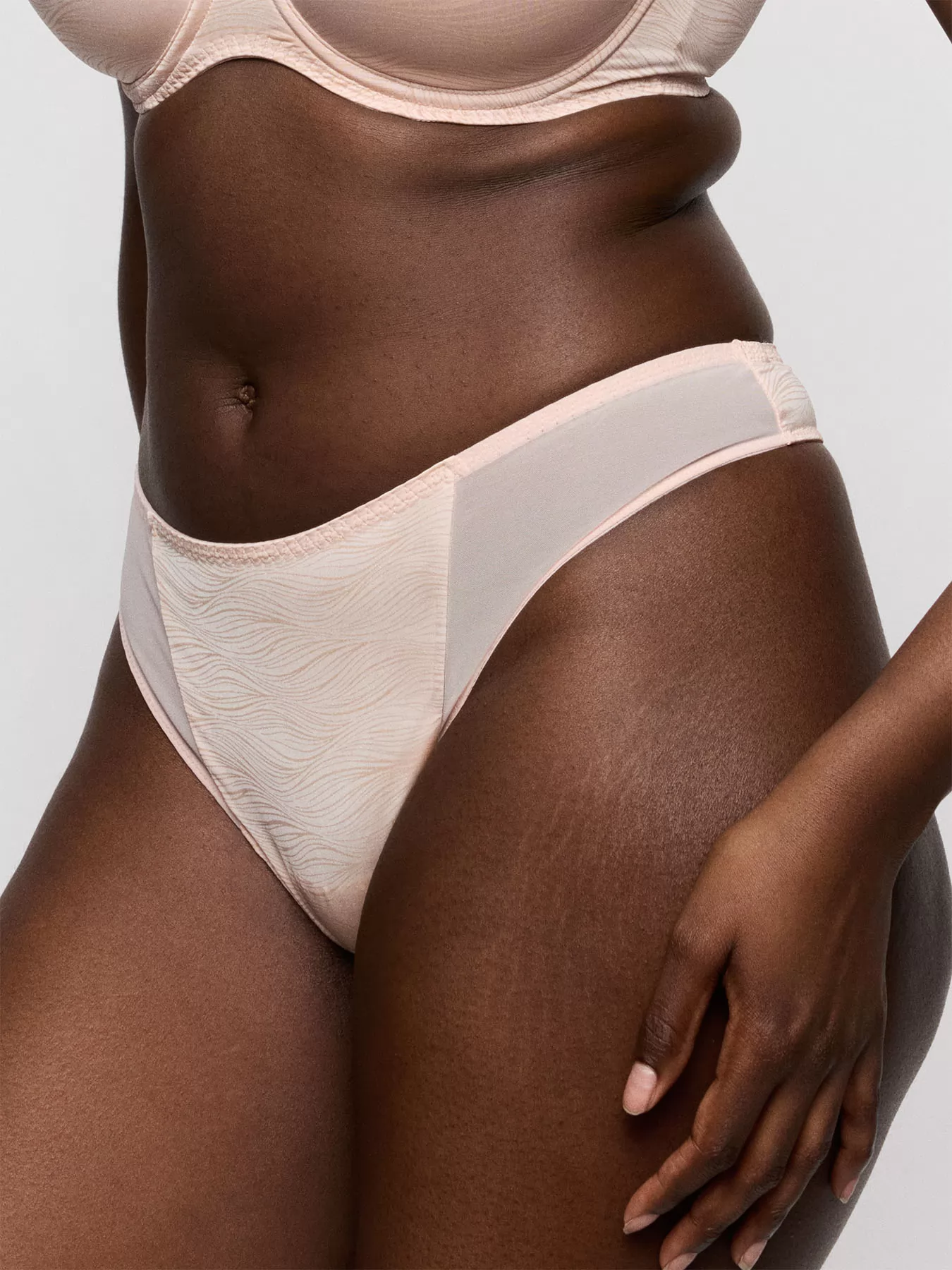 Beżowy Stringi Primadonna Briana 642520 - zdjęcie 3