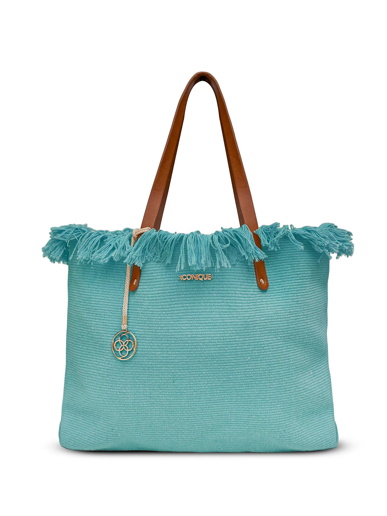 Niebieski Torba plażowa Iconique Calypso 26-B01 - zdjęcie 1