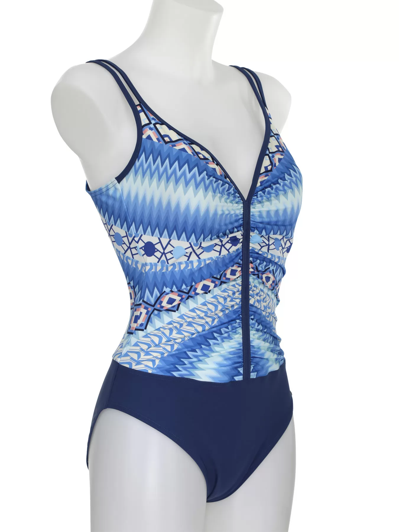 Niebieski Kostium kąpielowy Sunflair 22031 - zdjęcie 4