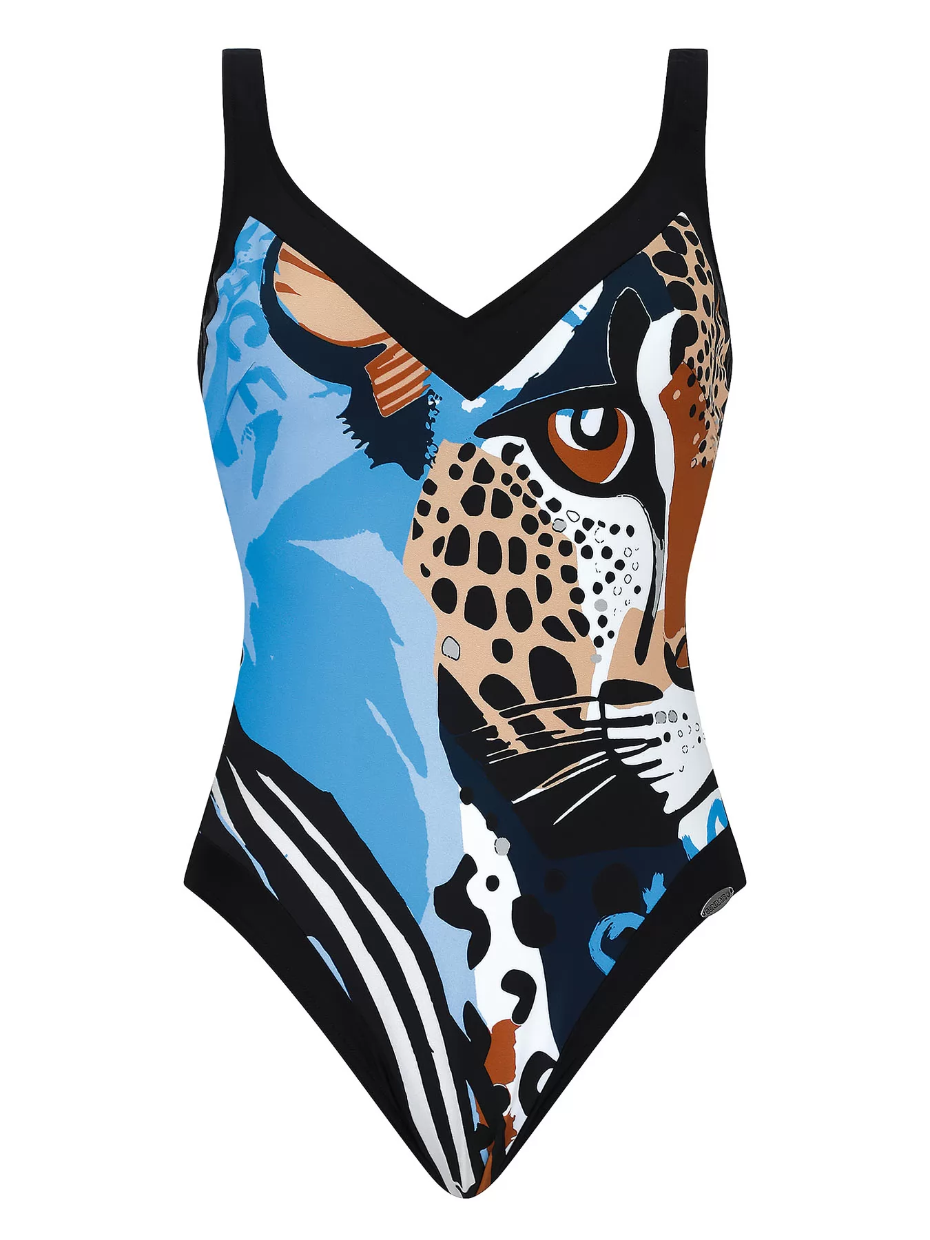 Czarny, niebieski, wielobarwny Kostium kąpielowy Sunflair 22091 - zdjęcie 1