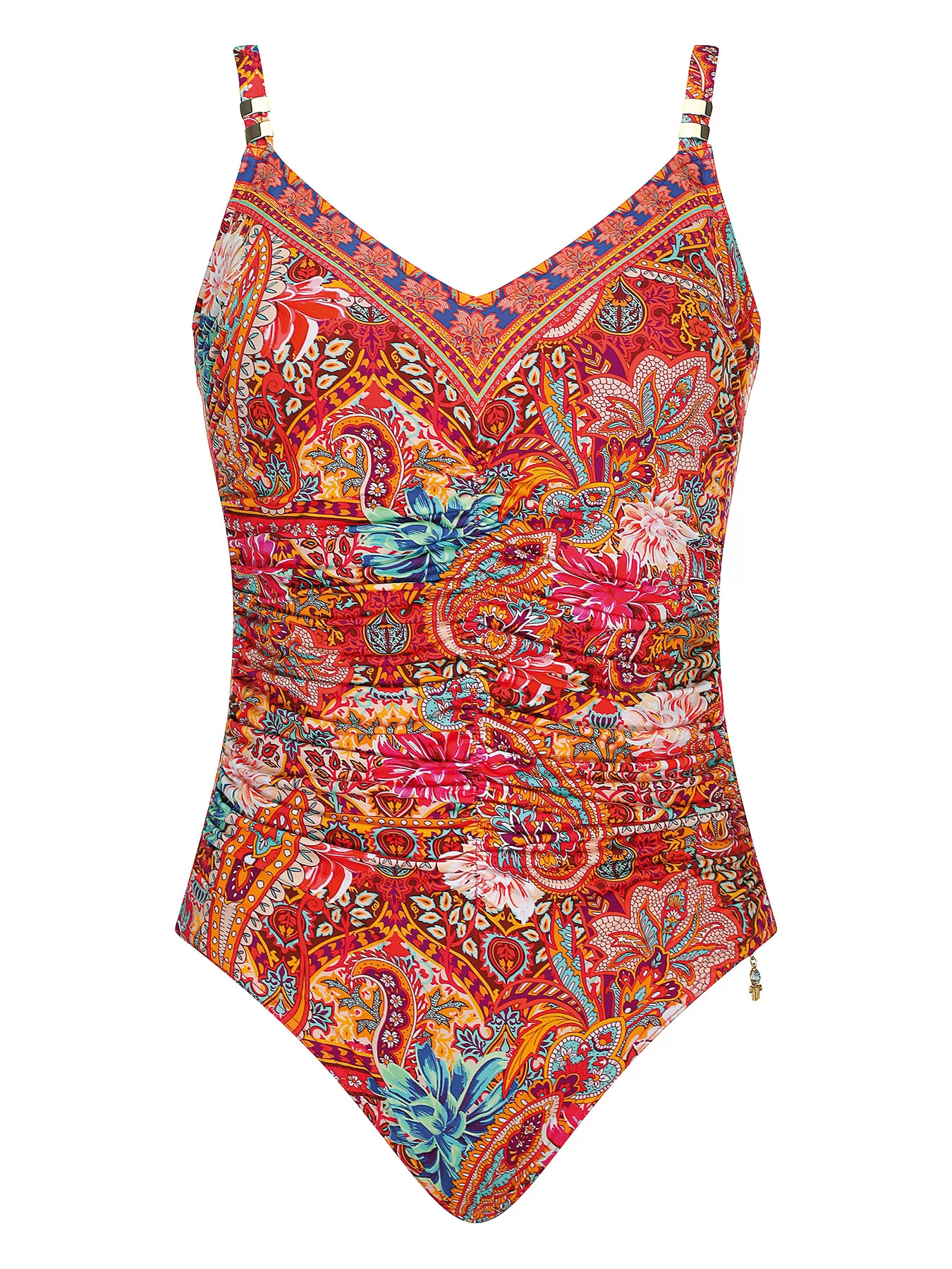 Czerwony, wielobarwny Kostium kąpielowy Opera 62014 - zdjęcie 1