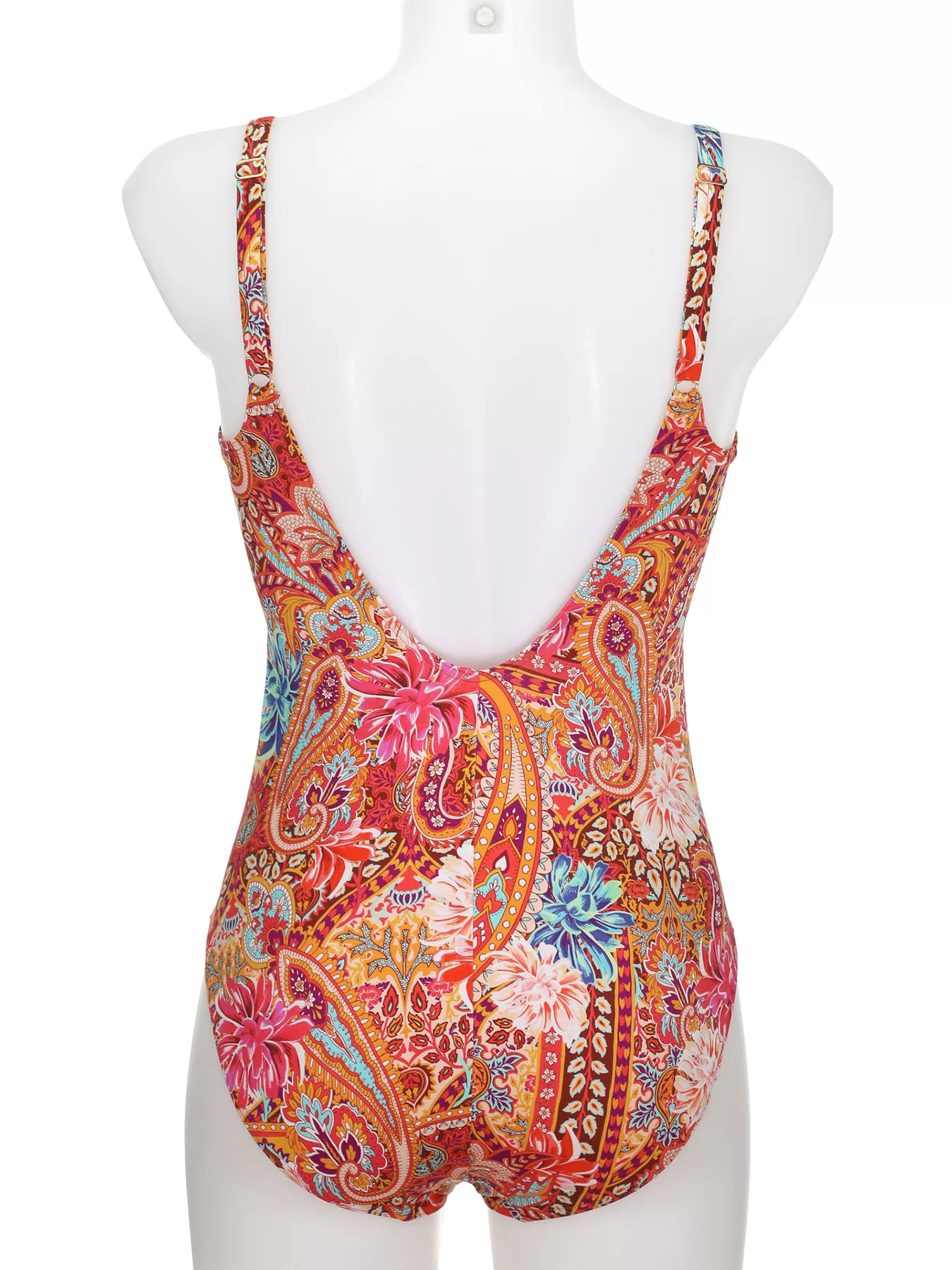 Czerwony, wielobarwny Kostium kąpielowy Opera 62014 - zdjęcie 2