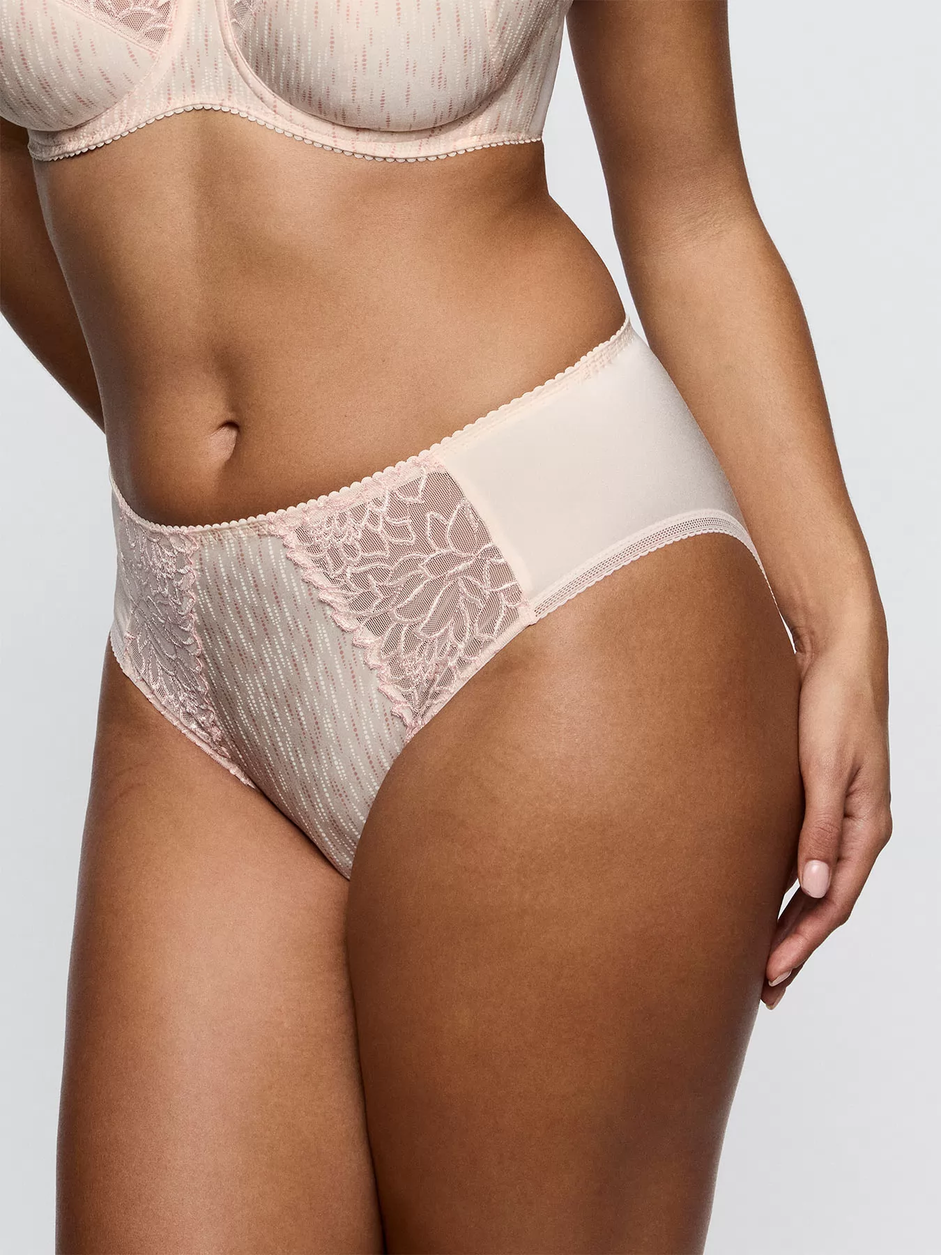 Pudrowy róż Figi wysokie PrimaDonna Monterrey 563481 - zdjęcie 3
