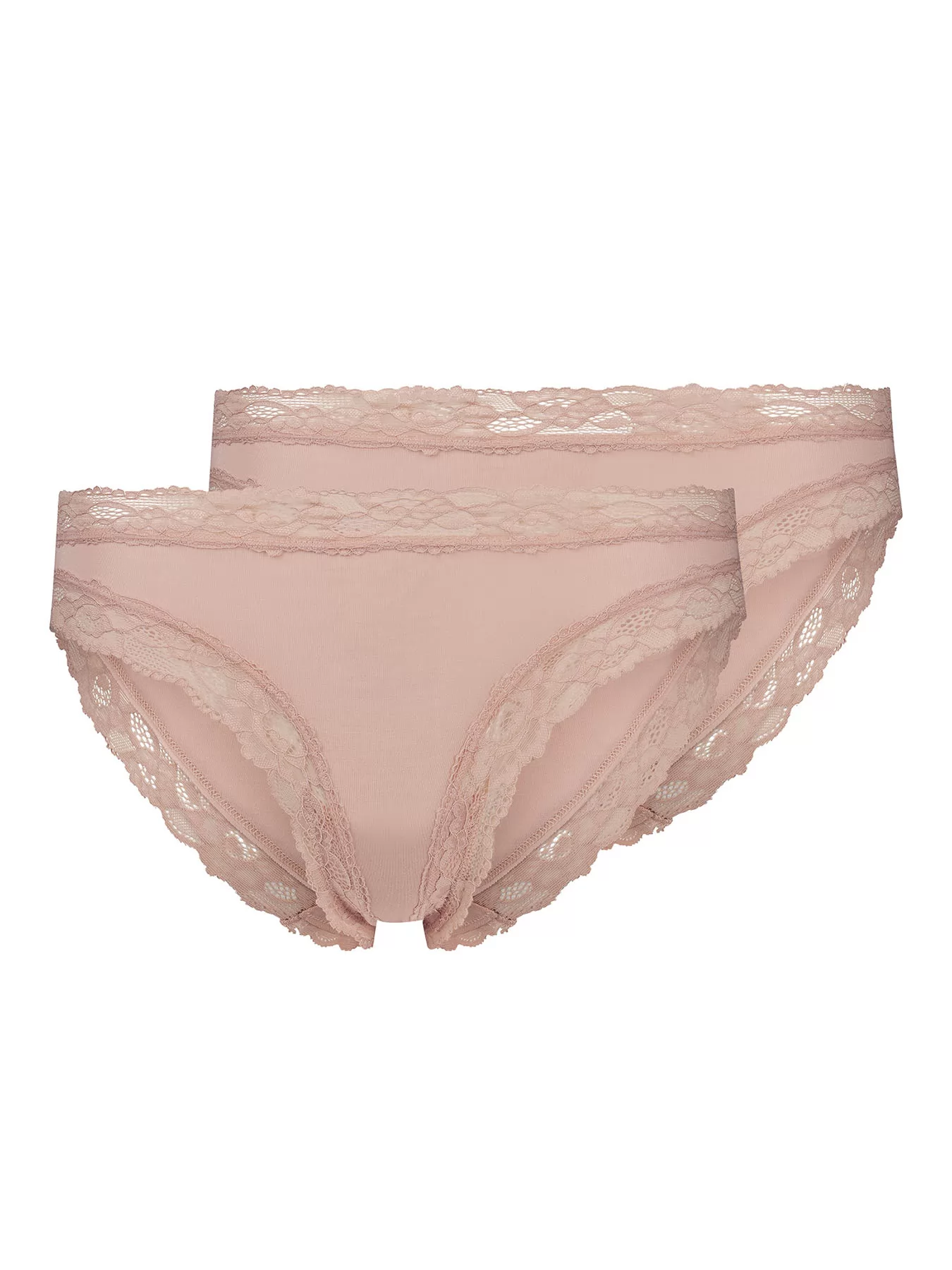 Pudrowy róż Figi 2PACK Skiny Advantage Modal Lace 087429 - zdjęcie 1