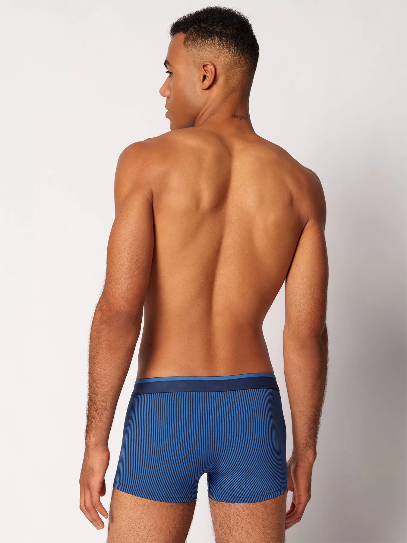 Granatowy, niebieski Bokserki męskie 3PACK Skiny Cotton Multipack 085742 - zdjęcie 11