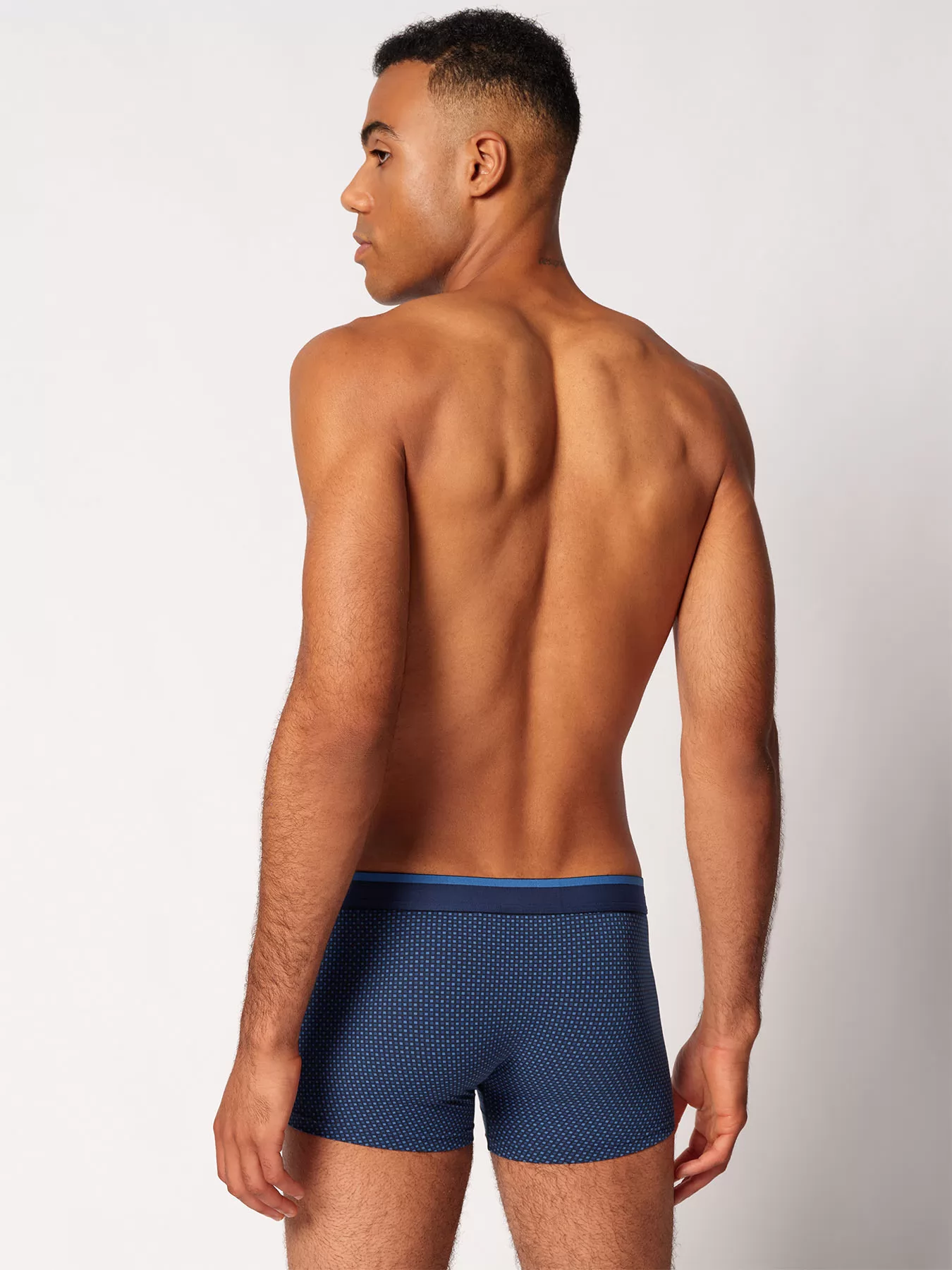 Granatowy, niebieski Bokserki męskie 3PACK Skiny Cotton Multipack 085742 - zdjęcie 9