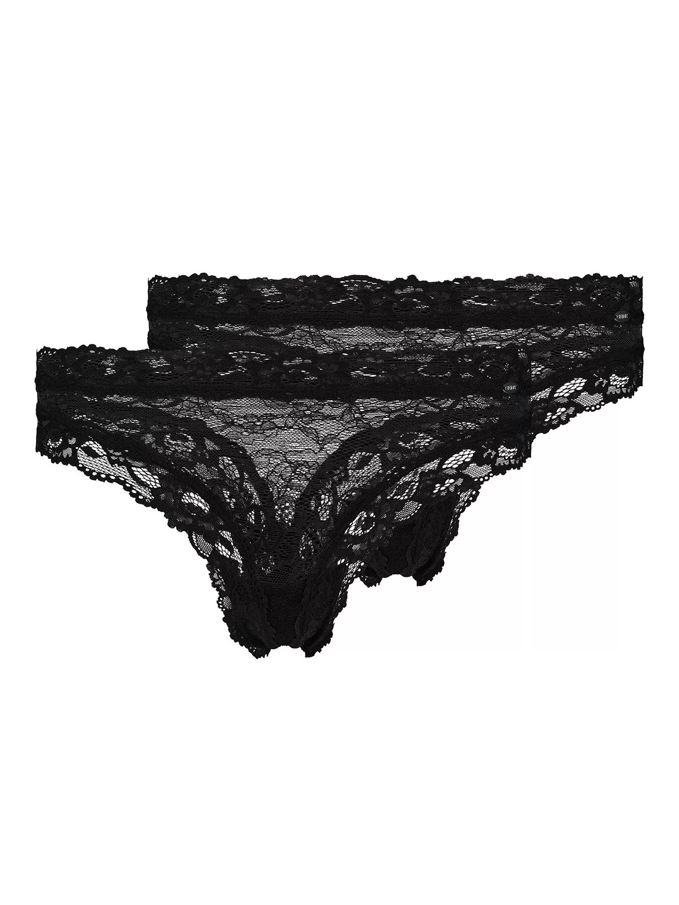 Czarny Stringi 2PACK Skiny Advantage Lace 087433 - zdjęcie 2