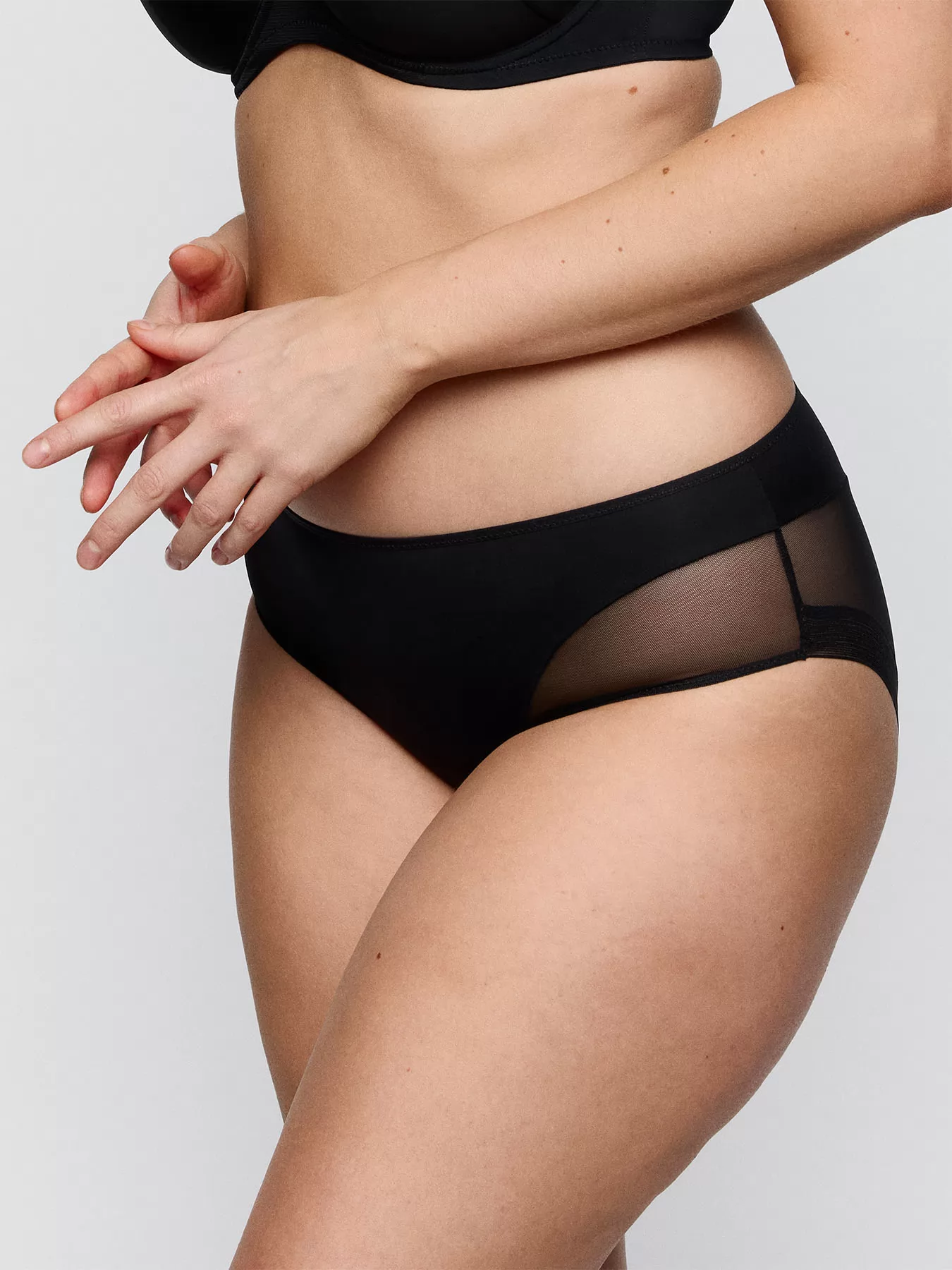 Czarny Figi Primadonna Twist Sheary 542641 - zdjęcie 3