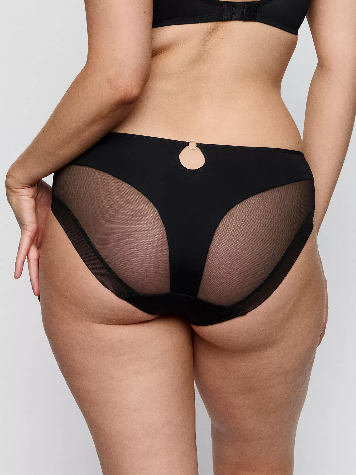 Czarny Figi Primadonna Twist Sheary 542641 - zdjęcie 2