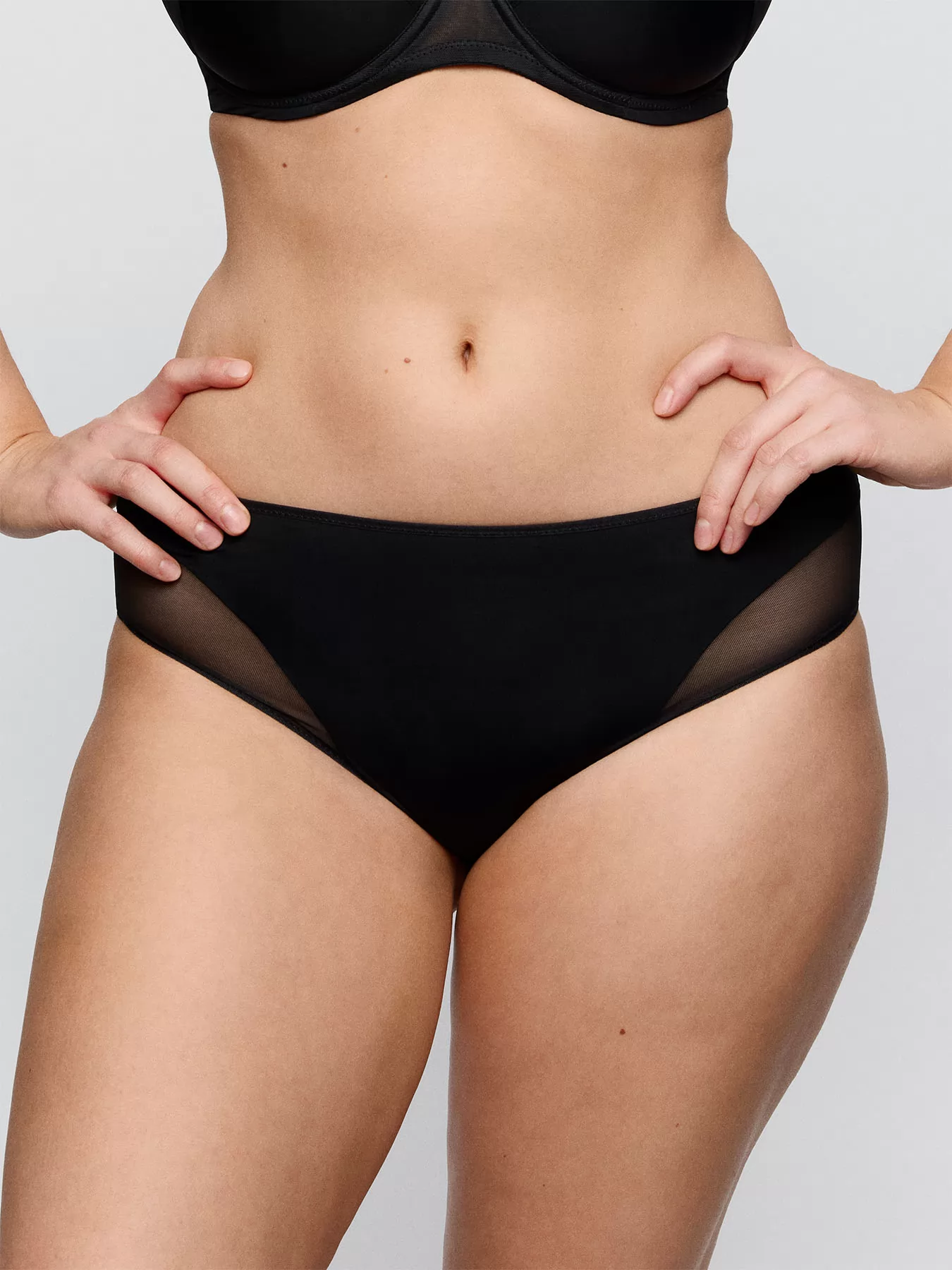 Czarny Figi Primadonna Twist Sheary 542641 - zdjęcie 1