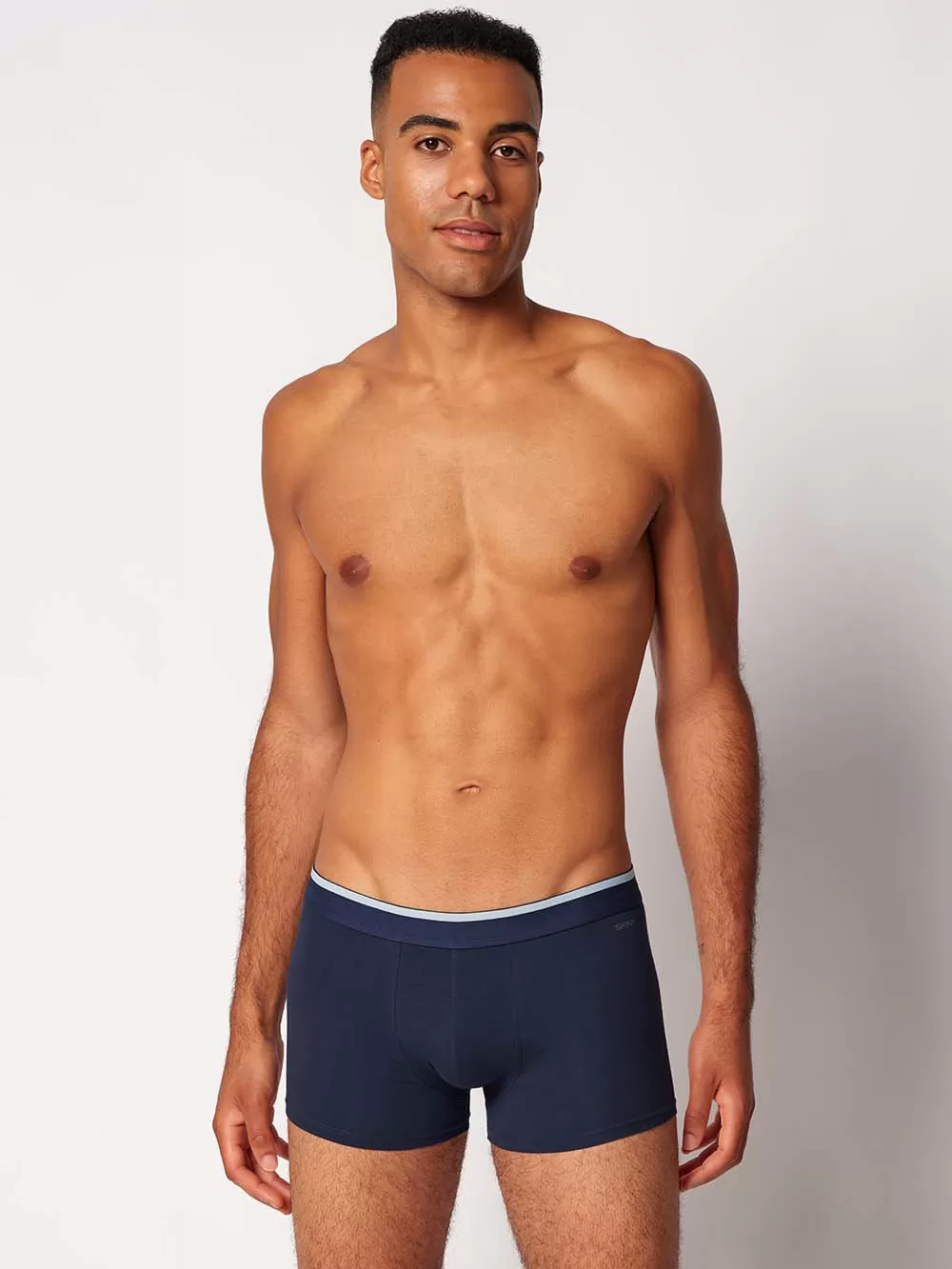 Czarny, granatowy, zielony Bokserki męskie 3PACK Skiny Cotton Multipack 085742 - zdjęcie 7