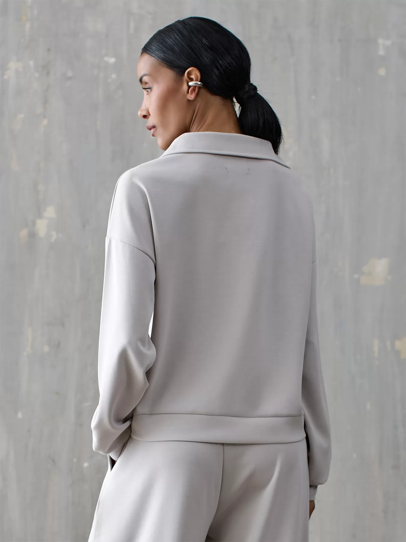 Szary Bluza dresowa Iconique 26FW-13 - zdjęcie 2