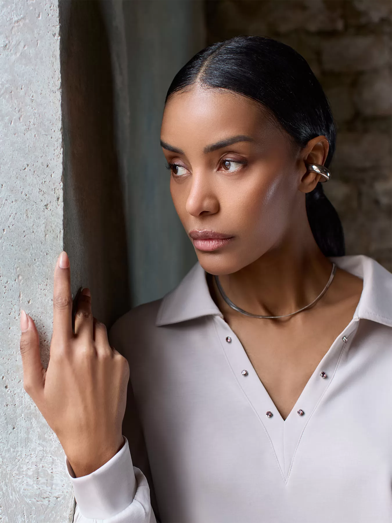Szary Bluza dresowa Iconique 26FW-13 - zdjęcie 5