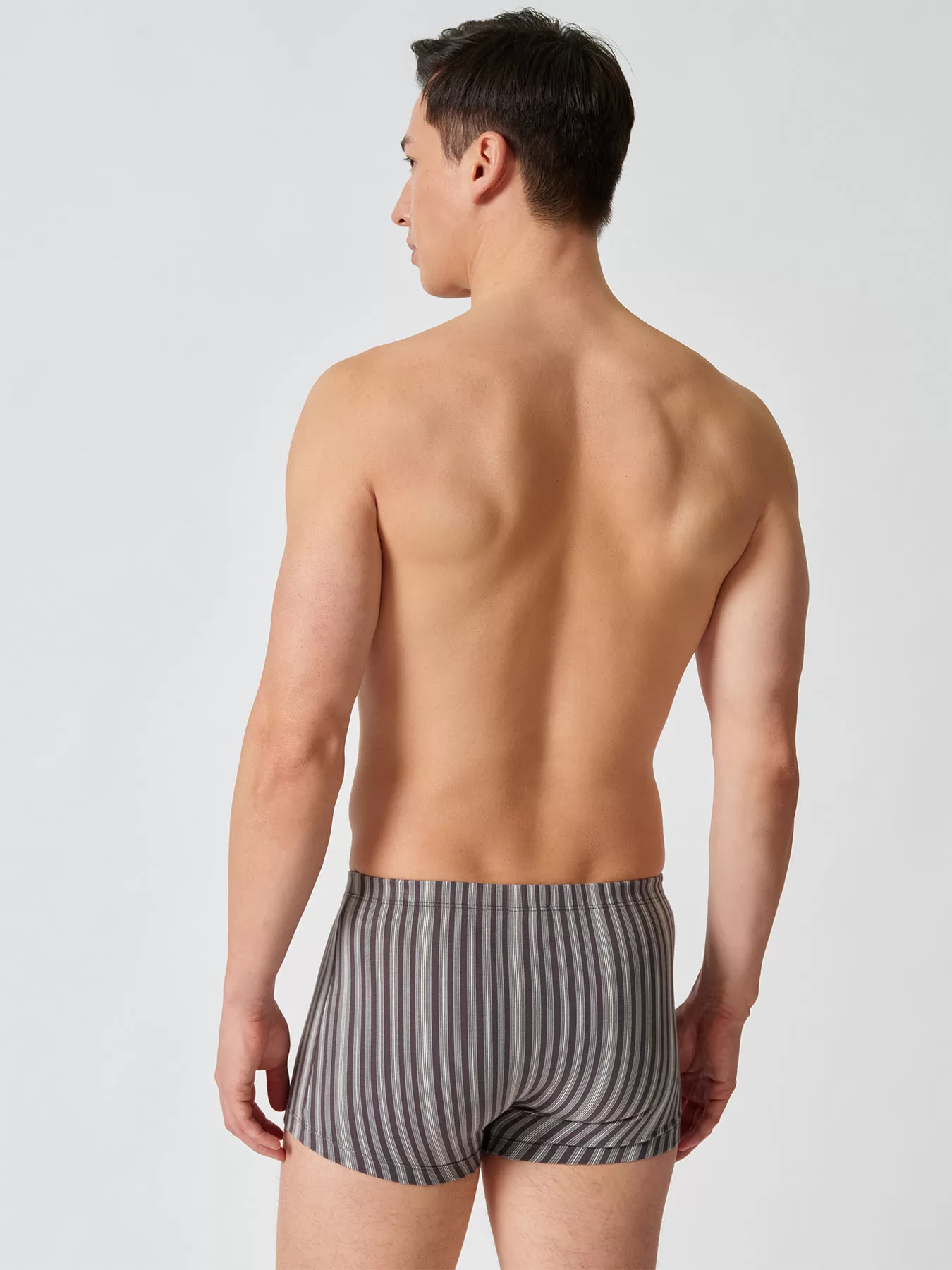Szary Bokserki męskie 2PACK Huber 110164 - zdjęcie 3