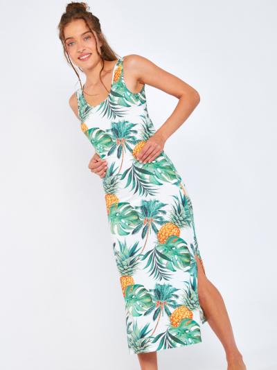 Sukienka plażowa Banana Moon Mehiti Springvoil