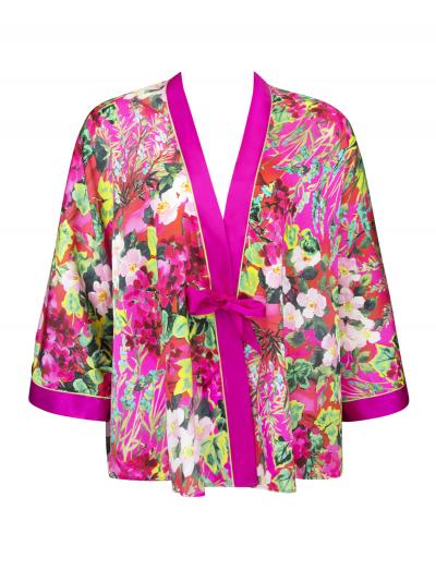 Jedwabne kimono Lise Charmel Envolée de Fleurs ALH2283